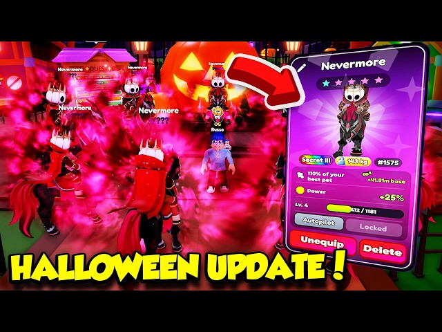 I Got INSANE HALLOWEEN PETS in Tap Simulator Reborn UPDATE! *TOP 5*
