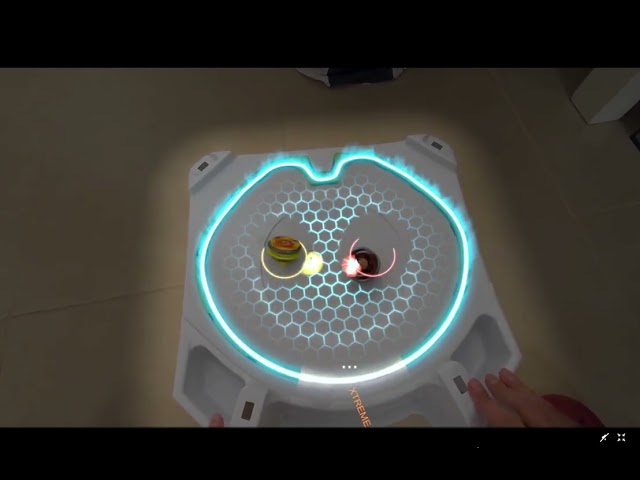 Beyblade X [AR] Augmented Reality Stadium - Impact effects [BeyAR]