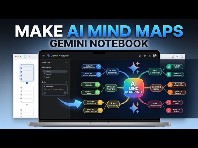 How to Make Mind Maps with Gemini Notebook – Step by Step for Beginners (2026)