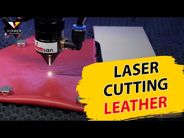HOW TO CUT & ENGRAVE LEATHER | WATTSAN CNC MACHINE