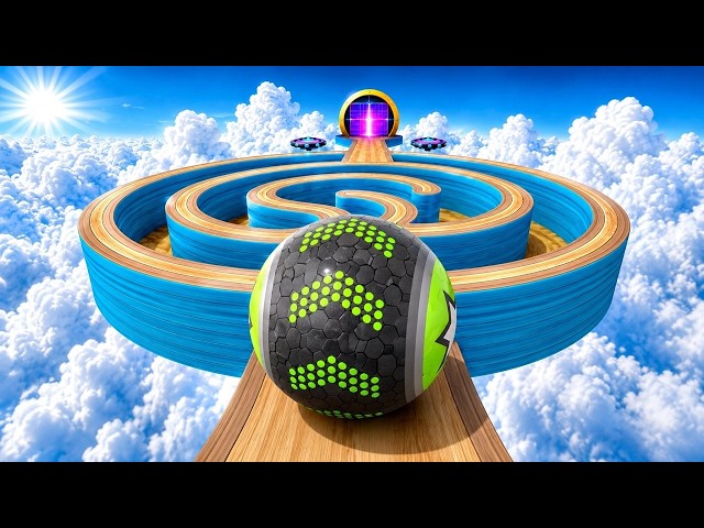 GOING BALLS, SPEEDRUN, GOING BALLS PORTAL RUN GAMEPLAY WALKTHROUGH