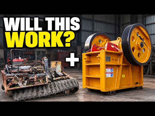 I’m Building a Mobile Rock Crusher — Starting With This Old Morooka