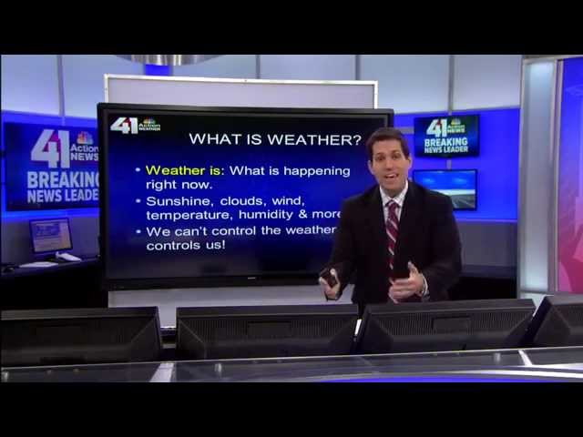 Weather 101 for kids - with Meteorologist JD Rudd