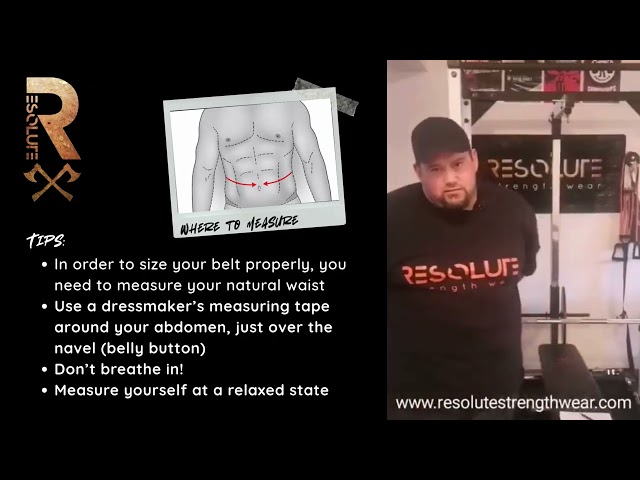 How to Measure for a Lifting Belt | Complete Sizing Guide