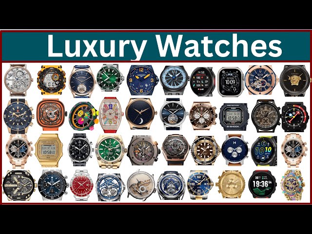 World’s Most Famous 100 Luxury Watches