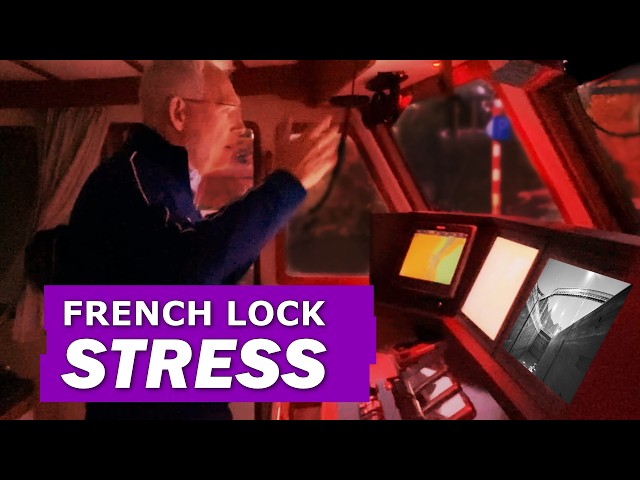 Solo via Sea and Seine to Paris #17 | Language Barrier Stress In My First (ever) French Lock