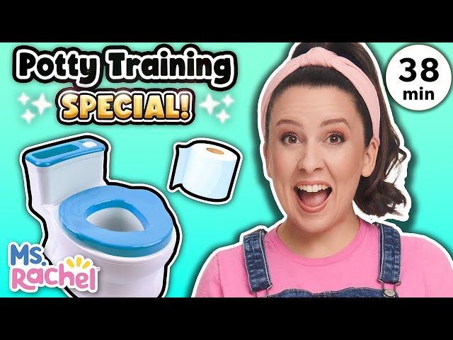 Potty Training with Ms Rachel - Toddler Learning Video - Potty Songs for Toddlers - Potty Song
