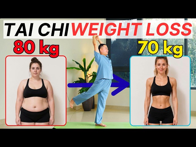 45-Min Daily Tai Chi 🔥 Burn Belly Fat, Loosen Your Joints & Support Weight Loss