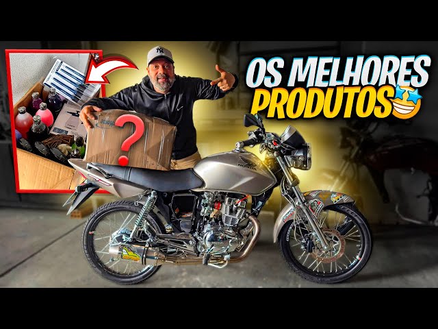 Kit de produtos CUSTO BENEFÍCIO pra deixar MOTO e CARRO BRILHANDO como NOVO🤩