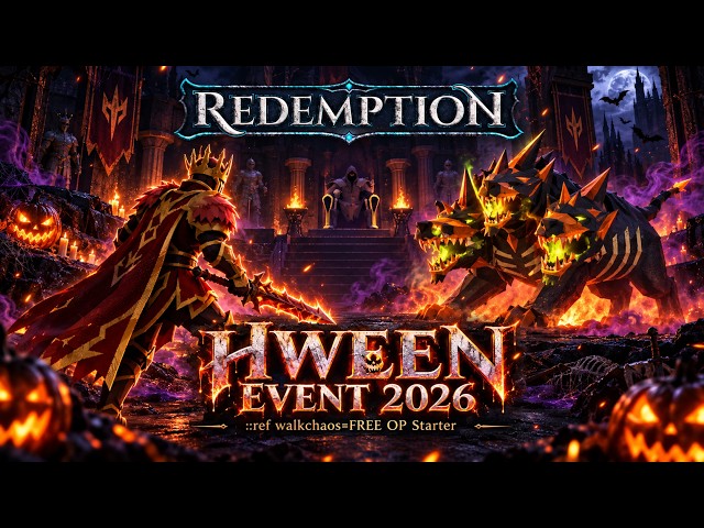 Redemption: *New Insane Custom Update Released*Halloween Events 2026! +$100 G/A