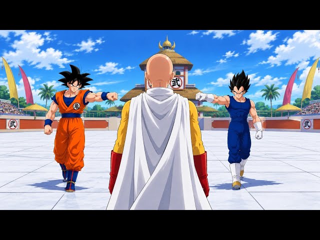 Goku &Vegeta vs Saitama Full Fight | Animation Explainer | 