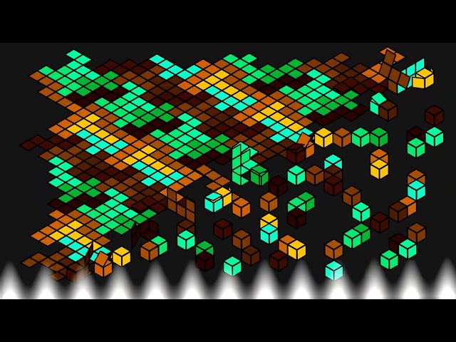 Tape Saturation Buried - POHAN | 4K p5.js 音畫互動 MV (Audio-Reactive Visualizer / VJ Loop)