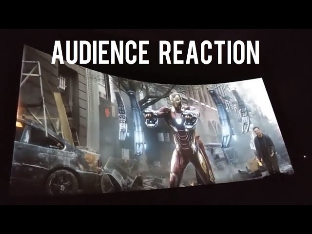 Avengers: Infinity War - Audience Reaction Iron Man Mark 50 Suit Up