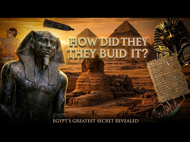 How Did They Build the Pyramids? The Mystery of Ancient Egypt
