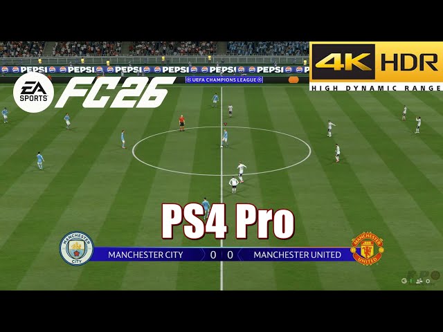 FC 26 Old Gen PS4 Pro Gameplay [4K HDR]