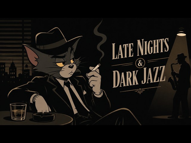 Late Nights & Dark Jazz — Vintage Detective Jazz After Midnight