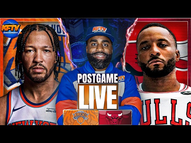 Brunson Cooks The Bulls, Knicks Get Win #2 |  Post Game Live Ep 753 | Highlights & Analysis