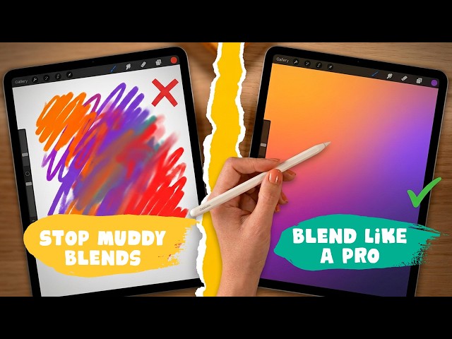 Stop Smudging Wrong: How to Blend in Procreate Like a Pro