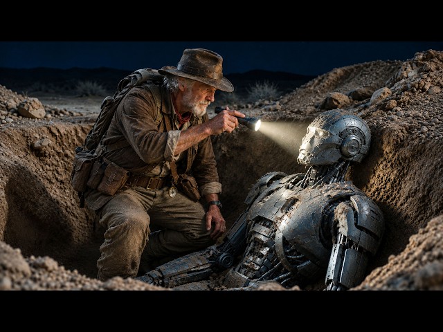An Old Man Trespassed into Area 51 — Then He Found a Buried Robot