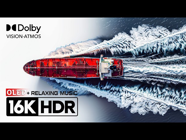 High End Beauty 16K OLED HDR TEST | Nature Relaxing Music | Dolby Vision 120fps (8K/4K Video TV)