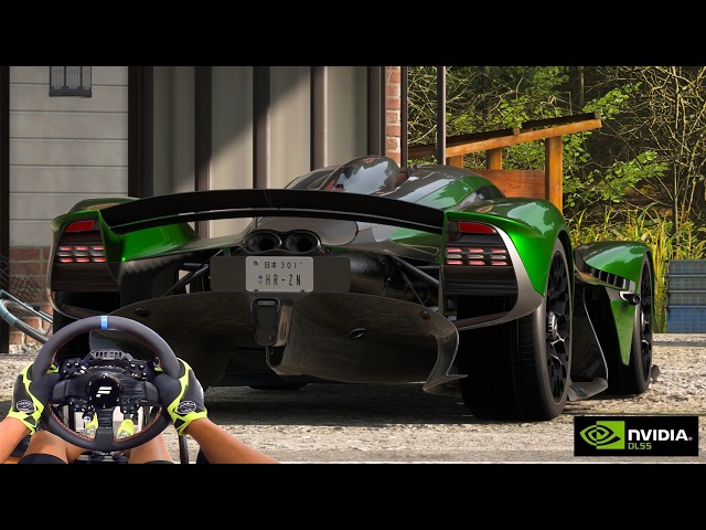 2023 Aston Martin Valkyrie Gameplay | Forza Horizon 6 | Fanatec Wheel