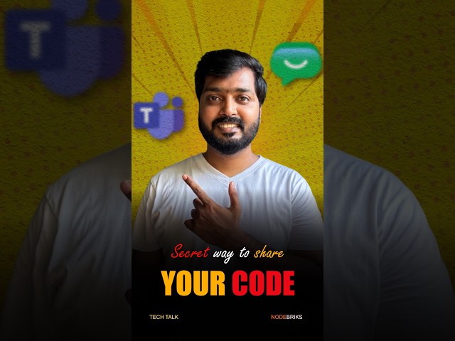 Secret way to share your code | Nodebriks