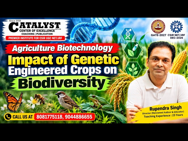 Impact of Genetically Engineered Crops on Biodiversity | CSIR NET Life Sciences