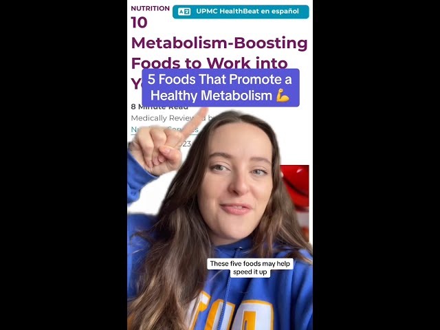5 Foods That Boost Your Metabolism | See All 10