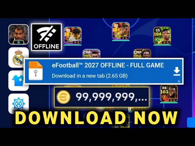 🚨 DOWNLOAD eFootball 2024 OFFLINE VERSION! UNLIMITED COINS, GP & LEGENDARY PACK OPENINGS | iOS PATCH
