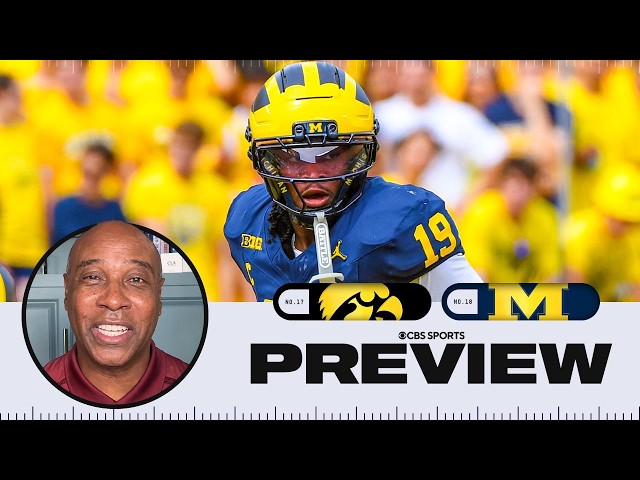 Charles Davis previews No. 17 Iowa vs No. 18 Michigan | College Football Week 4