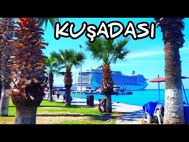 WALK IN KUŞADASI AYDIN TÜRKIYE | SUMMER VIRTUAL TOUR 2026 | 4k UHD 60fps