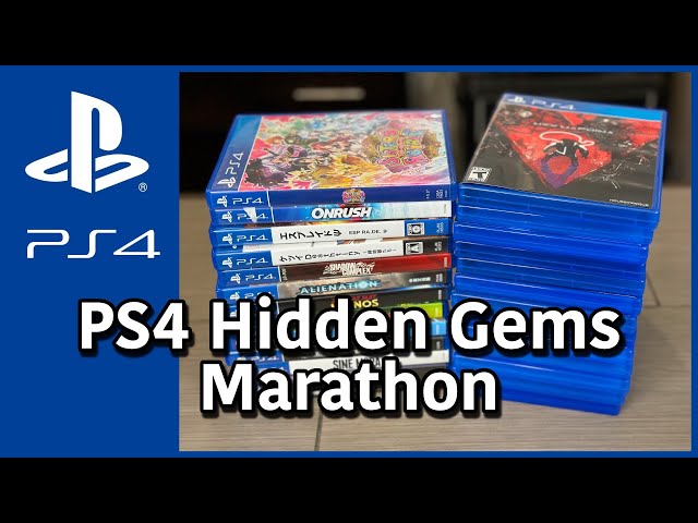 PlayStation 4 Marathon : 47 Games (Hidden Gems, Shoot em ups & More!)