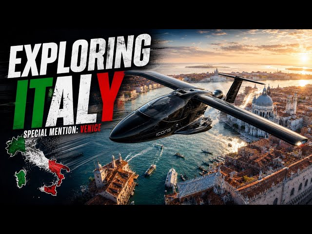 EXPLORING ITALY - Special Mention: Venezia (different plane) - Flight Simulator 2024 - PSVR2