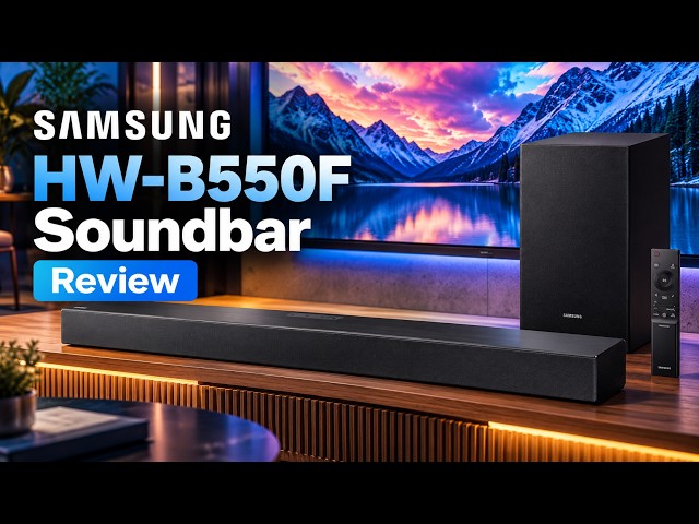 Samsung HW-B550F Soundbar Review | Best Soundbar 2026!