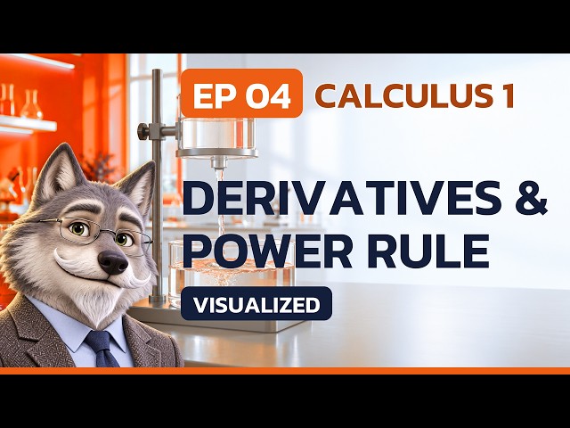 Derivatives in Calculus Explained: The Power Rule | Calculus 1 Visualized, Ep 4