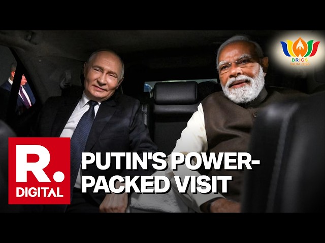 Putin To Arrive In Delhi For High-Stakes BRICS Summit; PM Modi To Host Russian Leader In Power Meet