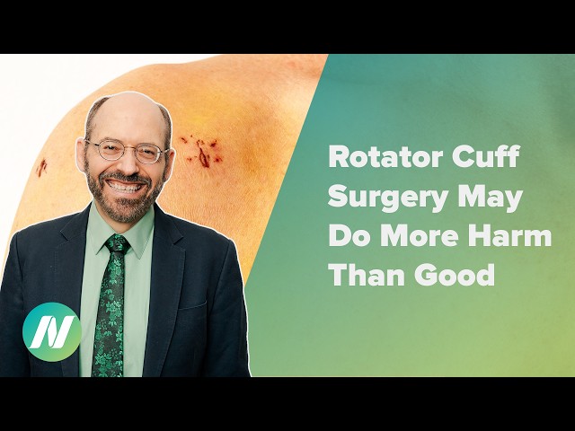 Common Rotator Cuff Shoulder Surgery Does More Harm Than Good