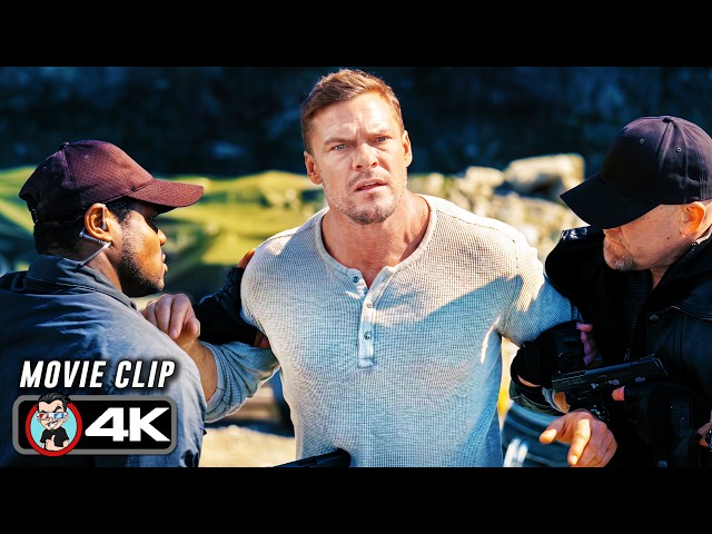 Alan Ritchson Destroys Super Soldiers Scene | PLAYDATE (2025) Movie CLIP 4K