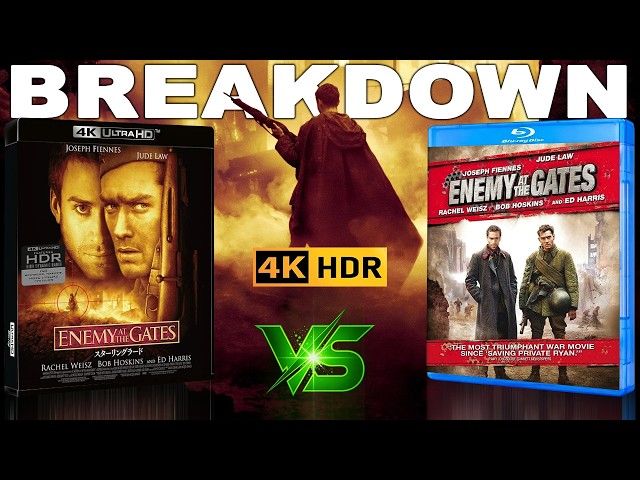 4K UHD HDR Blu-ray Breakdown | Enemy at the Gates 2001