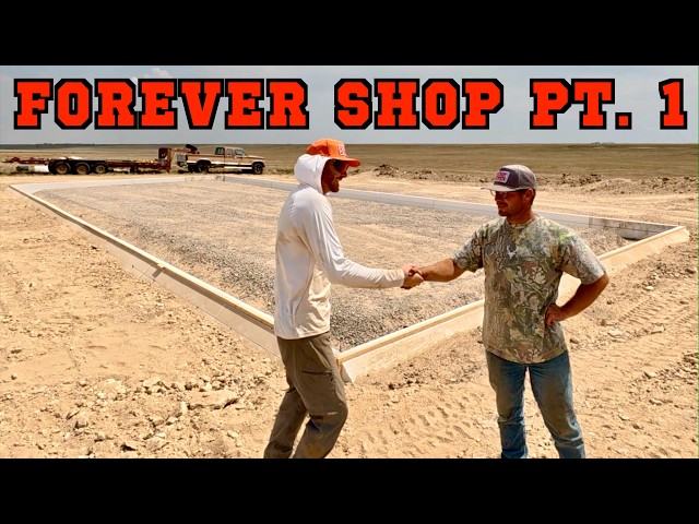 Breaking Ground for my New Shop and Completing Site Development!