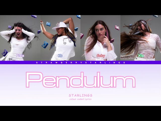 STARLINGS - 'Pendulum' (Colour Coded Lyrics)