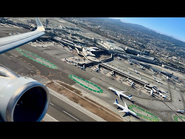 GORGEOUS American Airlines A321 Takeoff from San Francisco SFO 