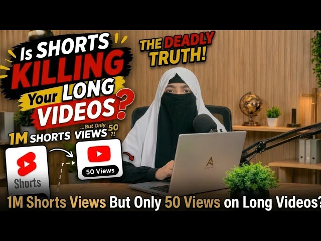 Are YouTube Shorts Killing Your Long-Form Videos? 1M Shorts Views But Only 50 Views on Long Videos?