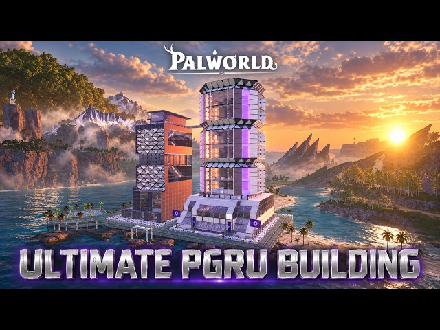 🏢 PGRU Research Center | Palworld Build Tutorial 