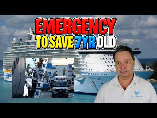 EMERGENCY TO SAVE 7 YR OLD GIRL TURNS SHIP AROUND