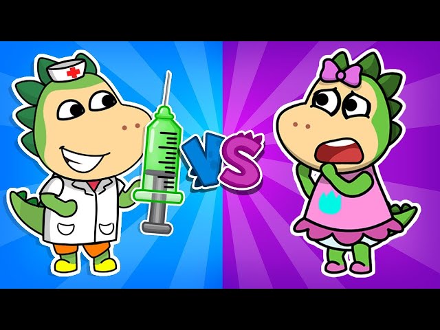 Oh No! 🏥 Sparkle Sneaks out of her Doctor's Appointment! Healthy Habits and Stories by Fire Spike