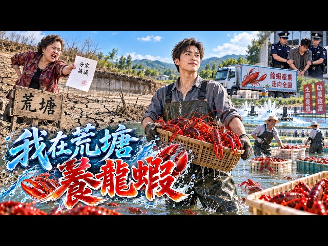 二姑虐待我十幾年，分家時隻給我一口養啥死啥的荒塘，我用病蝦養出千萬産業，她眼紅下毒毀塘反送兒子入獄