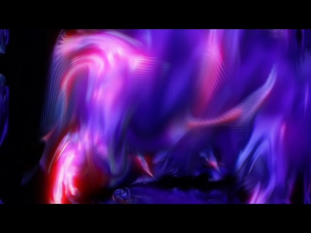 Abstract Dissolving Structure Red Blue Trippy 4K Background Loop