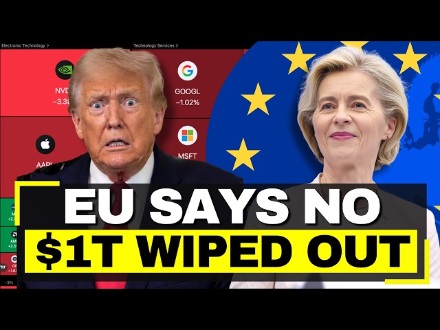 $1 TRILLION Wiped Out in ONE DAY - Europe Dumps US Big Tech, Bubble CRACKS