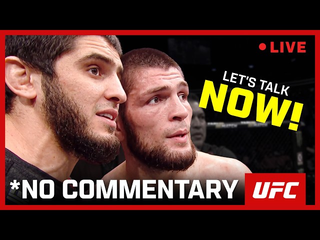 GREATEST UFC MOMENTS WITH NO COMMENTARY 🔇